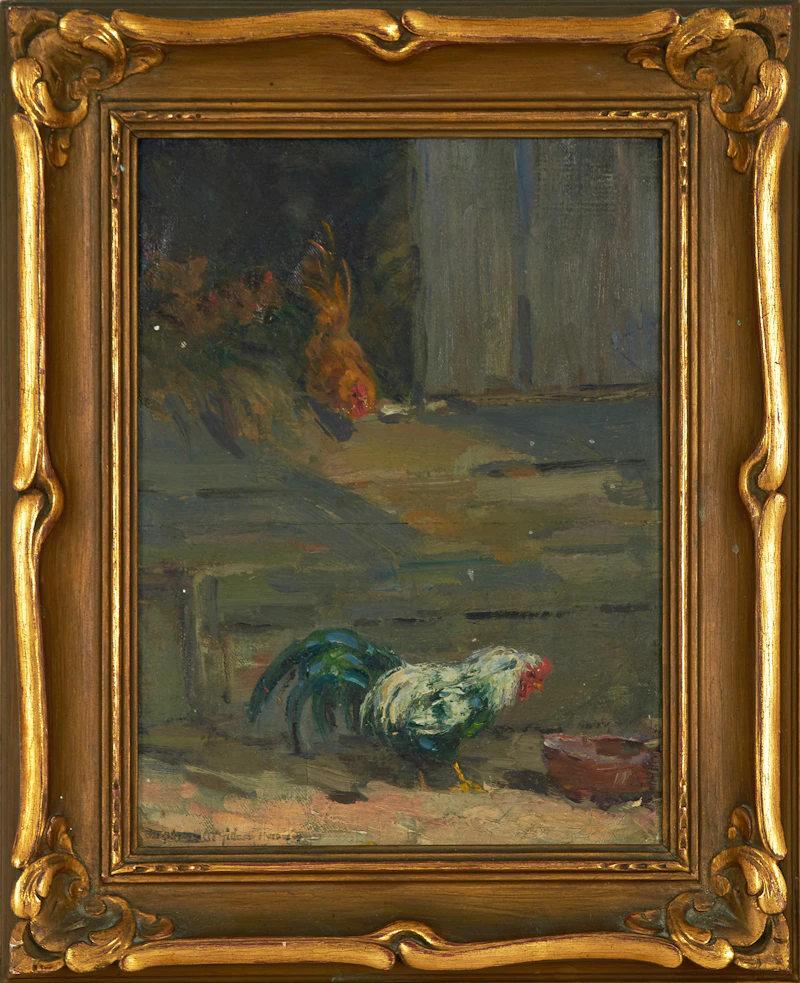 Elizabeth Annie McGillivray Knowles, The Interloper, oil on canvas - view 2