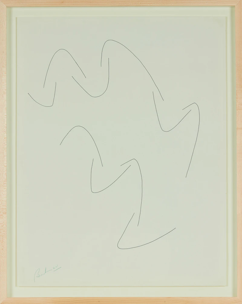 Christian Marcel Barbeau, Untitled, ink on paper, 1960 - view 2
