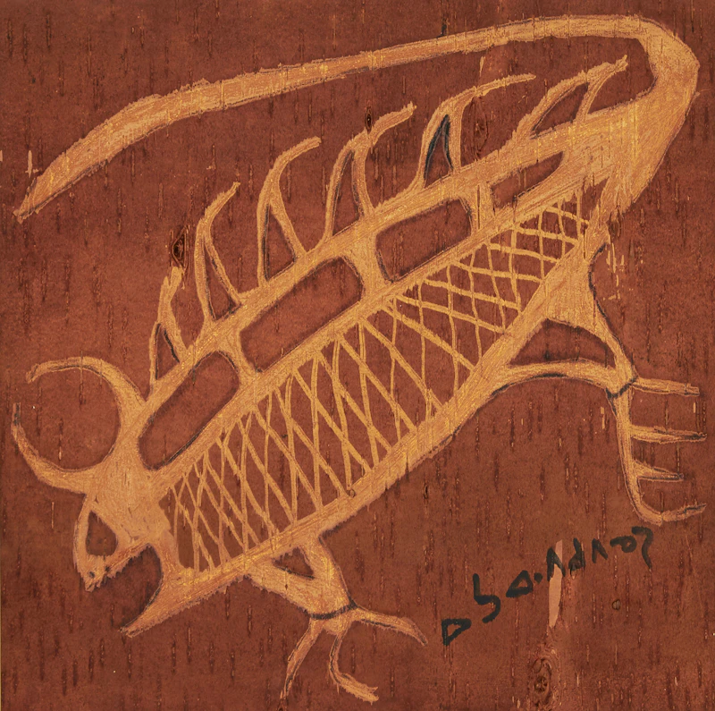 Norval Morrisseau, Water Beetle