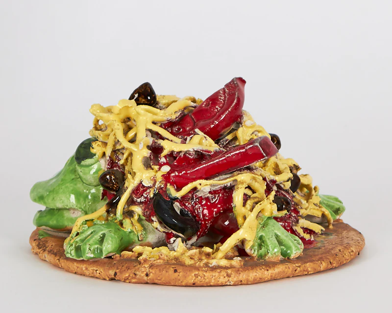 David James Gilhooly, Frog Taco, ceramic sculpture, 1979 - view 2