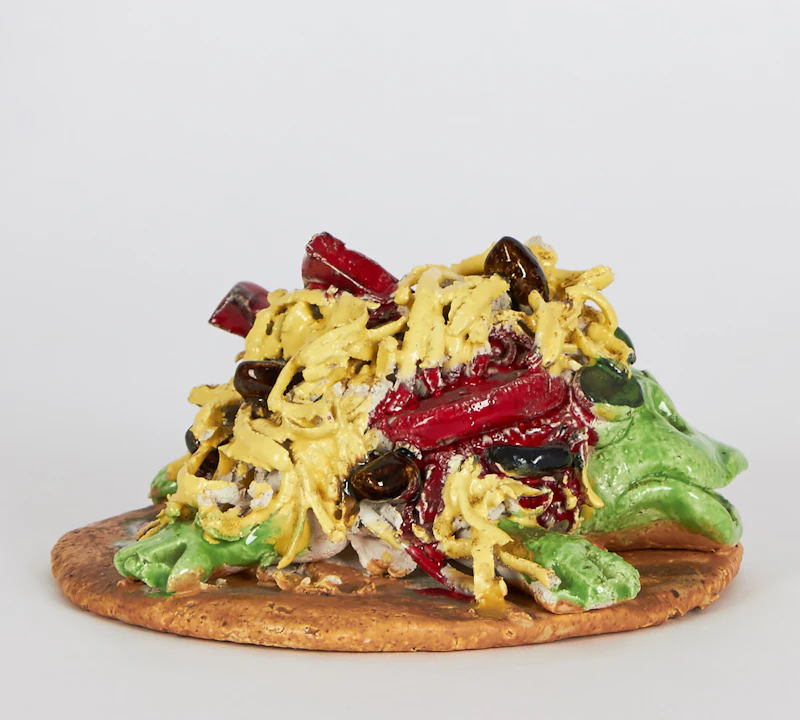 David James Gilhooly, Frog Taco, ceramic sculpture, 1979 - view 4
