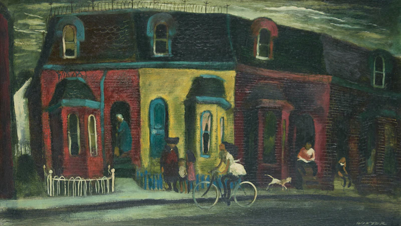 Bicycling through the Neighbourhood by William Arthur Winter