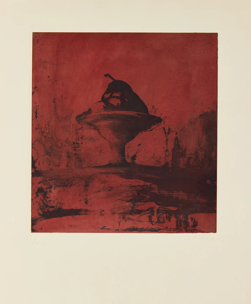 Tony Scherman, Still Life, colour etching - view 2
