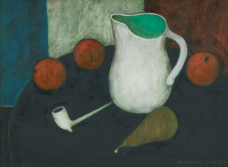 Henry Wanton  Jones, Still Life with Pipe