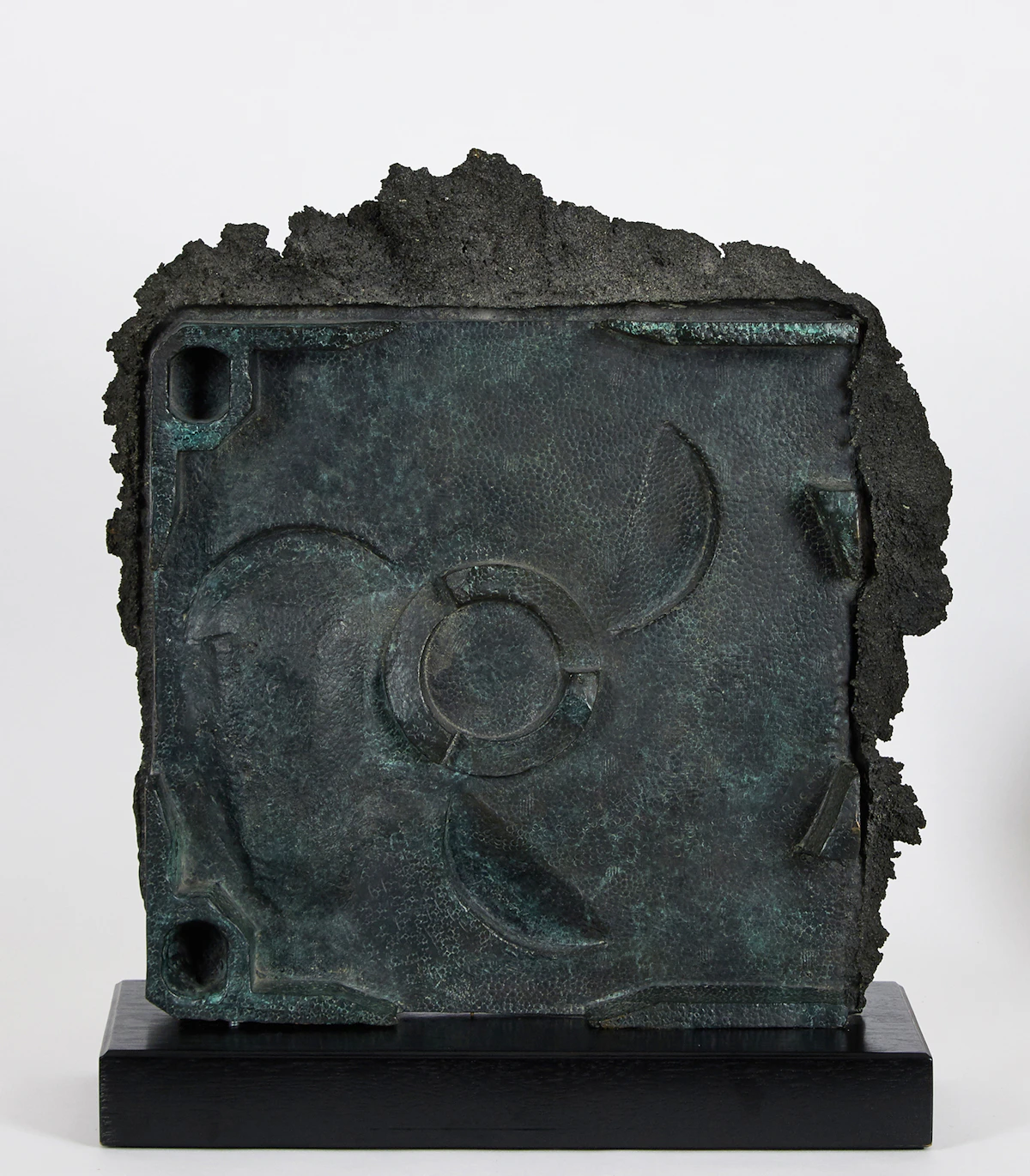 Armand Vaillancourt, La Nuit, bronze sculpture, 1989