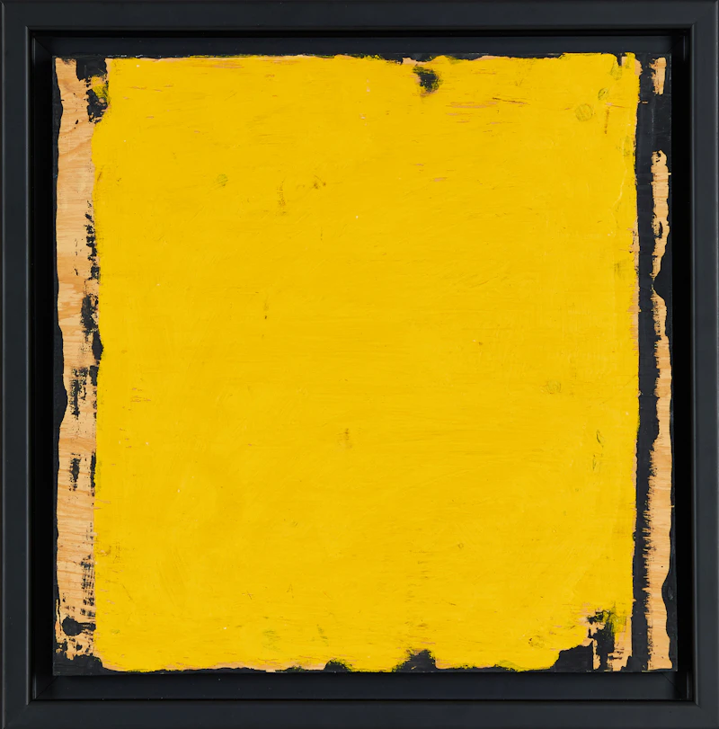 Serge Lemoyne, Hommage à Matisse, Acrylic on panel, 1997 - view 2