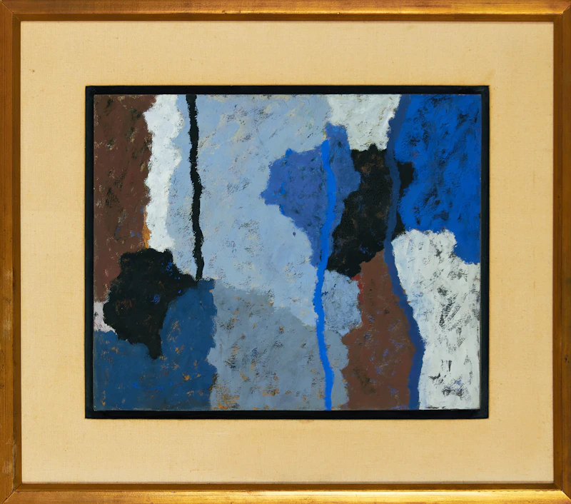 Fernand Toupin, Abstraction, gouache, 1960 - view 2