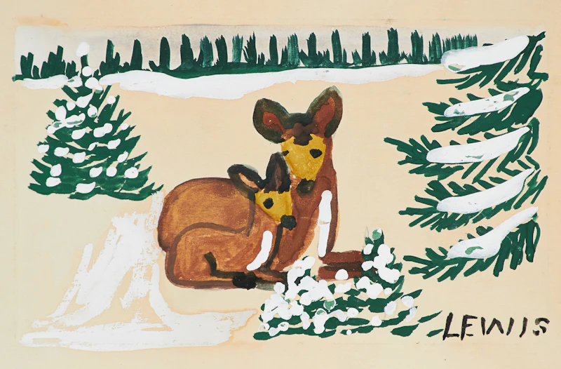Maud Lewis, Deer