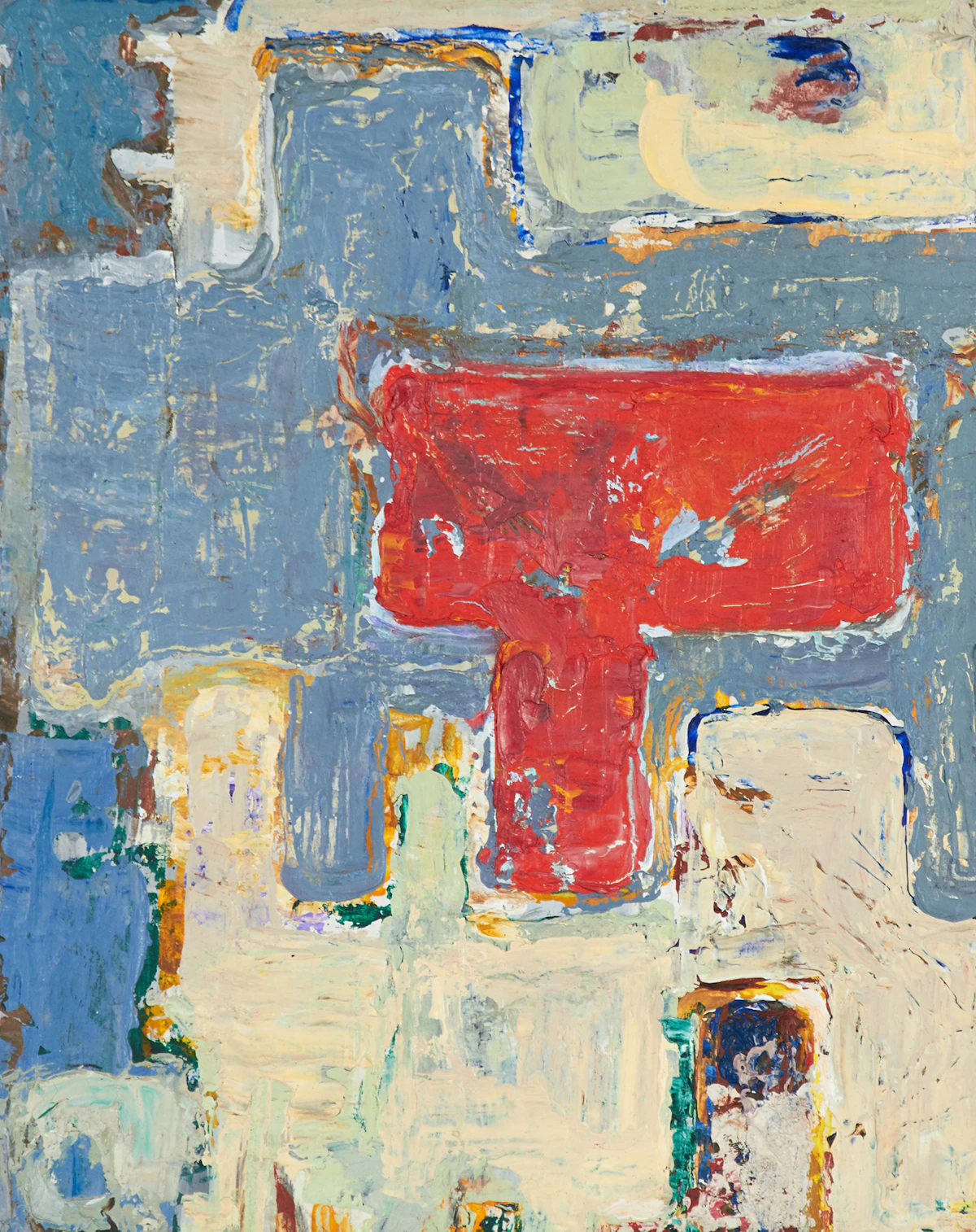 Henriette Fauteux-Massé, Sans titre, laid on canvas, circa 1958