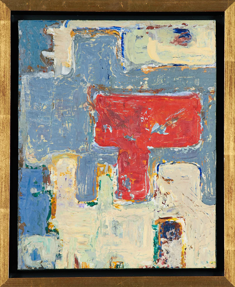 Henriette Fauteux-Massé, Sans titre, laid on canvas, circa 1958 - view 2