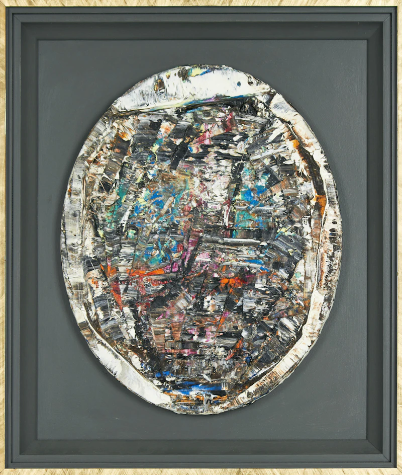 Jean Paul Riopelle, Sans titre (PM16), oil on canvas - view 3