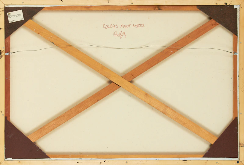 Ronald William Bolt, Coley’s Point North, acrylic on canvas, 1972 - view 3