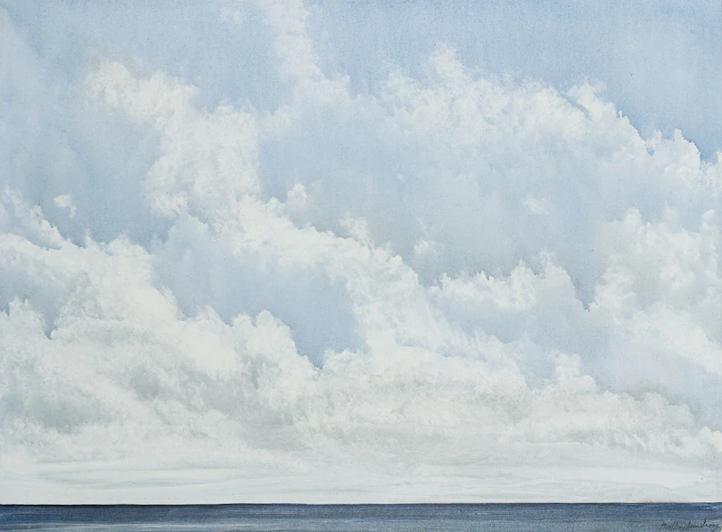 Summer Clouds by Geoffrey David Armstrong