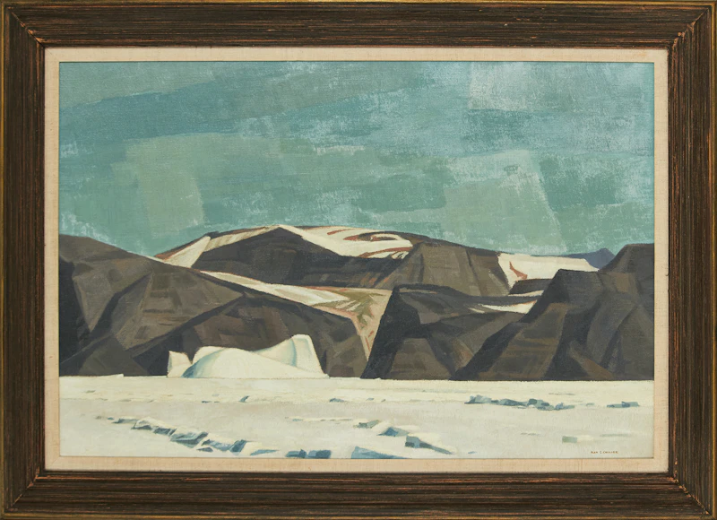 Alan Caswell Collier, Cape Mercy - Baffin Island, oil on canvas - view 2
