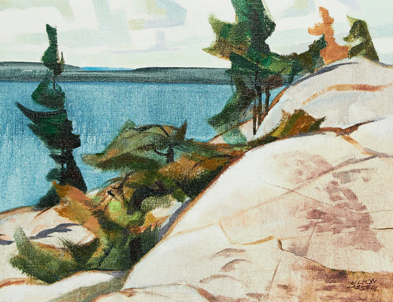 Hilton MacDonald Hassell, Pines at Kilbear Point, Georgian Bay