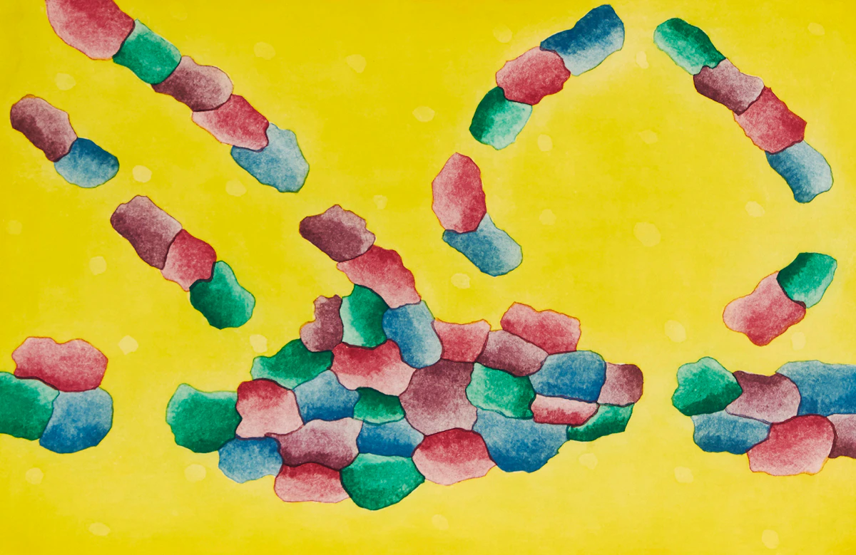 Gershon Iskowitz, Variations, lithograph, 1983