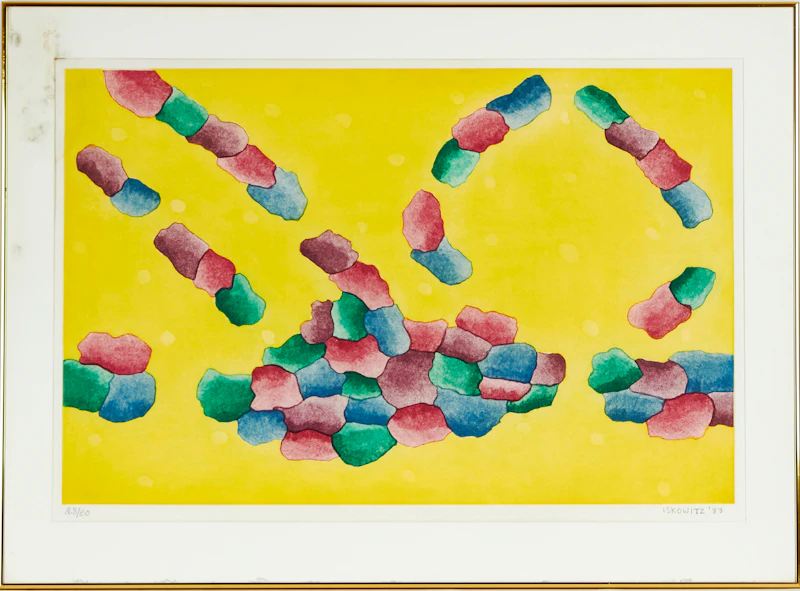 Gershon Iskowitz, Variations, lithograph, 1983 - view 2