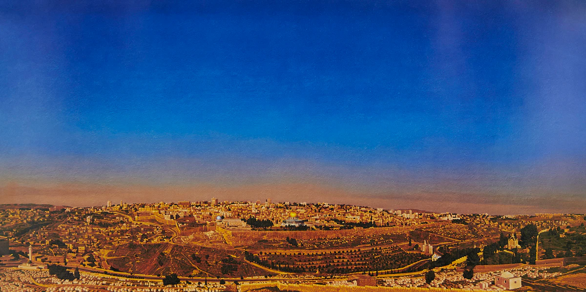 Geoffrey Holdsworth, Jerusalem, print