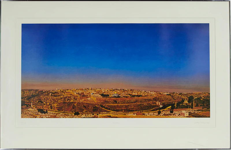 Geoffrey Holdsworth, Jerusalem, print - view 2