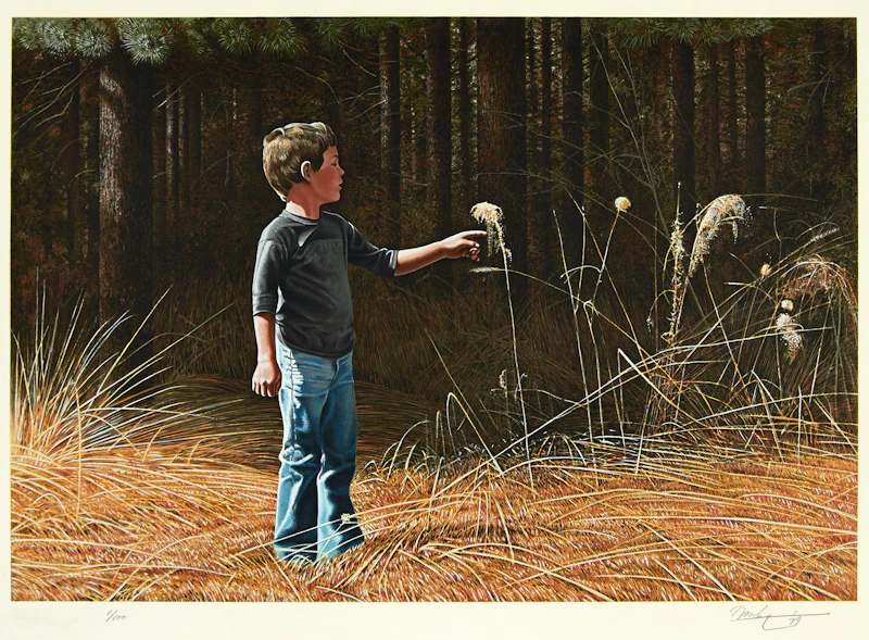 At the Edge of the Pines by Kenneth Danby