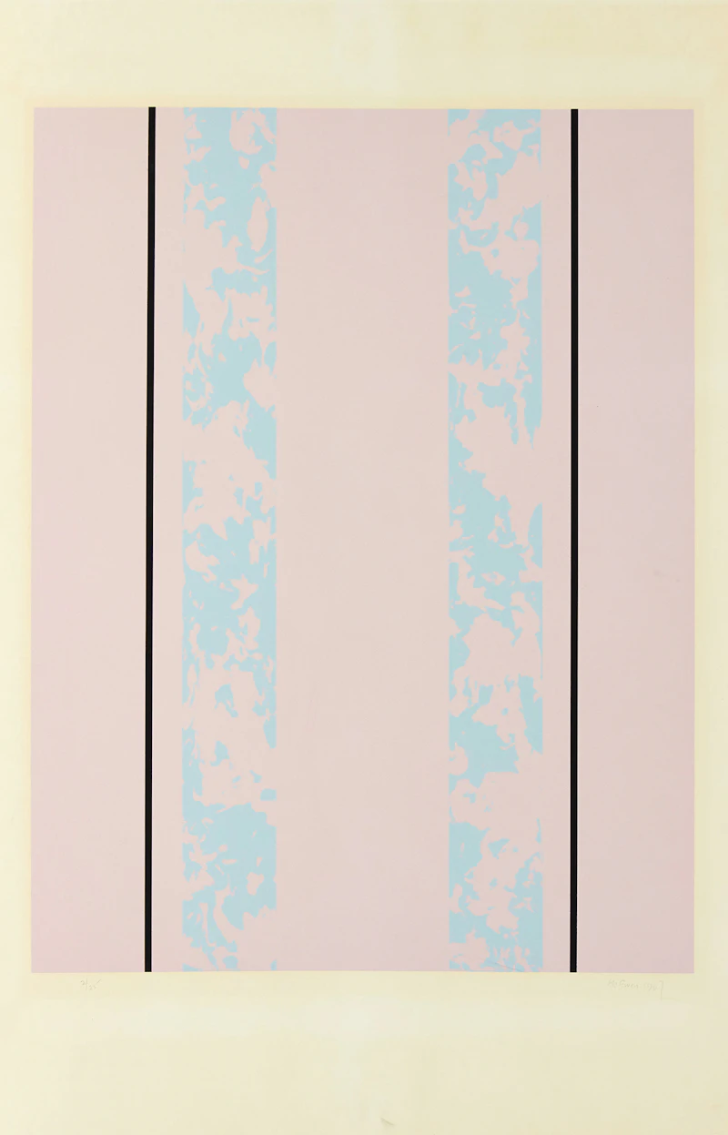 Jean Albert McEwen, Sans titre, colour lithograph, 1967 - view 2