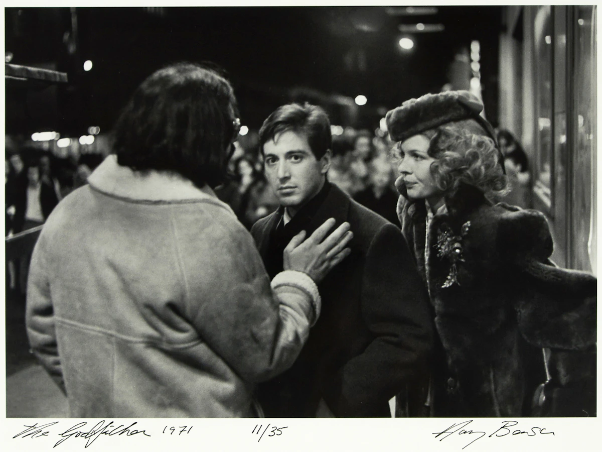Harry James Benson, The Godfather, gelatin silver print, 1971