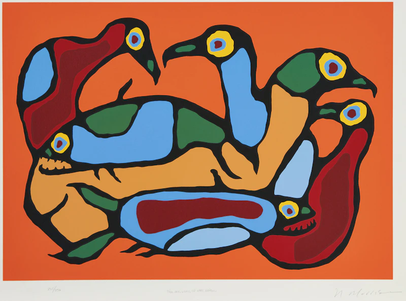 Norval Morrisseau, Folio of Six Prints, prints - view 2