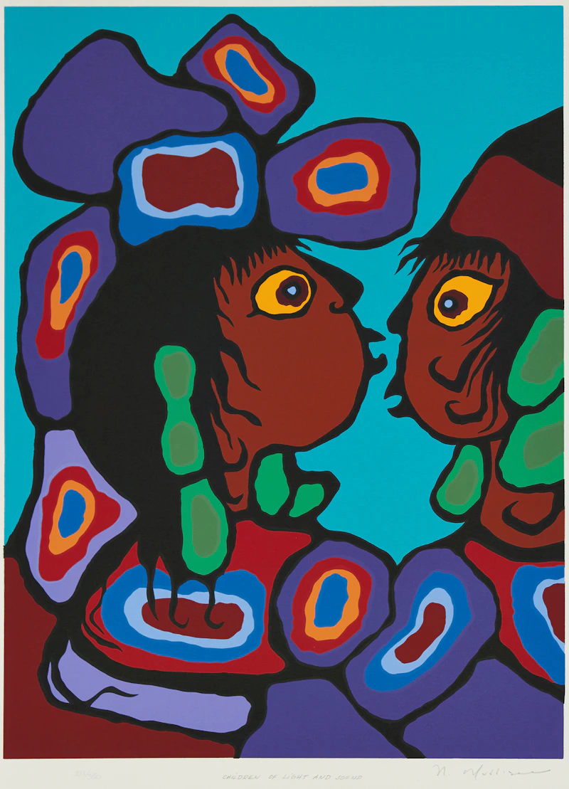 Norval Morrisseau, Folio of Six Prints, prints - view 3