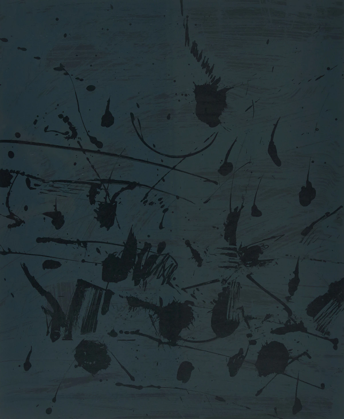 John Graham Coughtry, Untitled, silkscreen, 1982