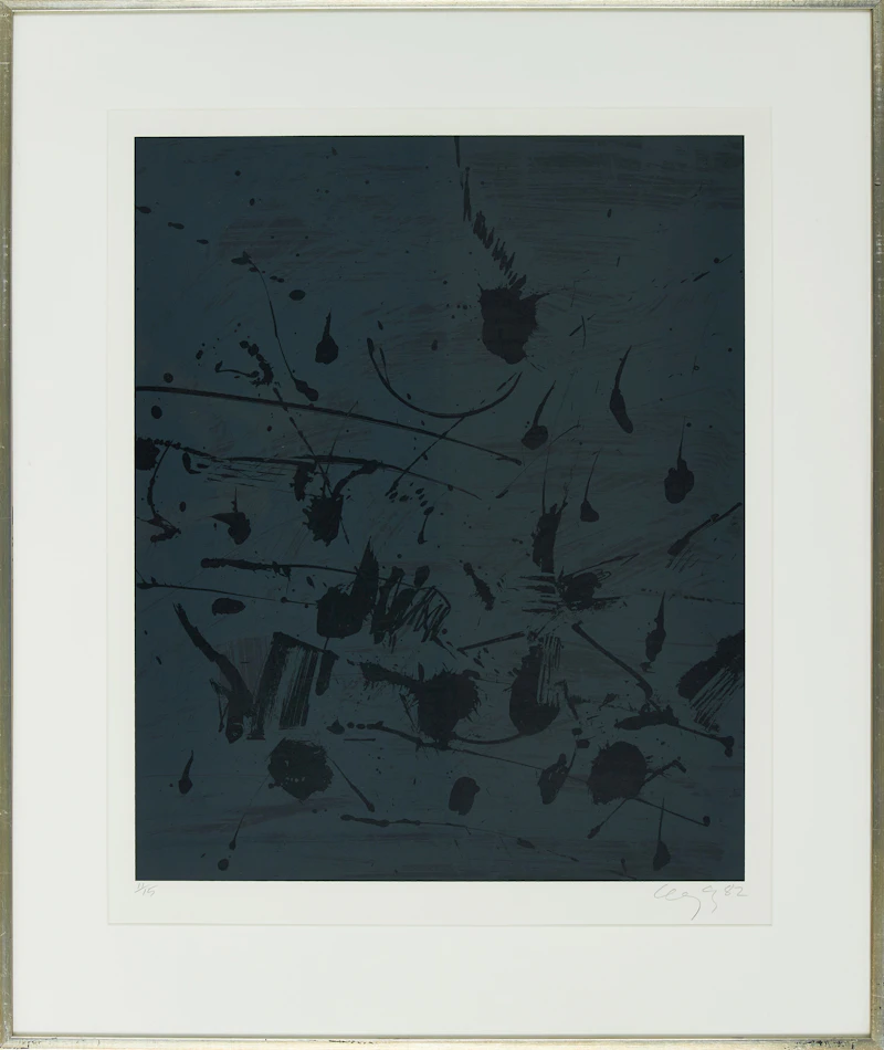 John Graham Coughtry, Untitled, silkscreen, 1982 - view 2