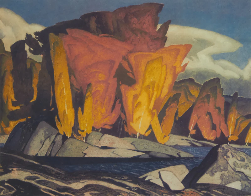 Island by Alfred Joseph Casson