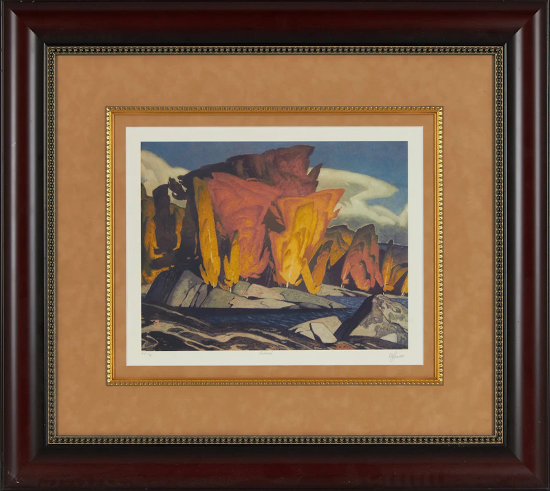Alfred Joseph Casson, Island, colour serigraph - view 2