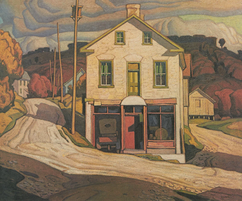 Alfred Joseph Casson, Ontario Landscapes, two silkscreens - view 3