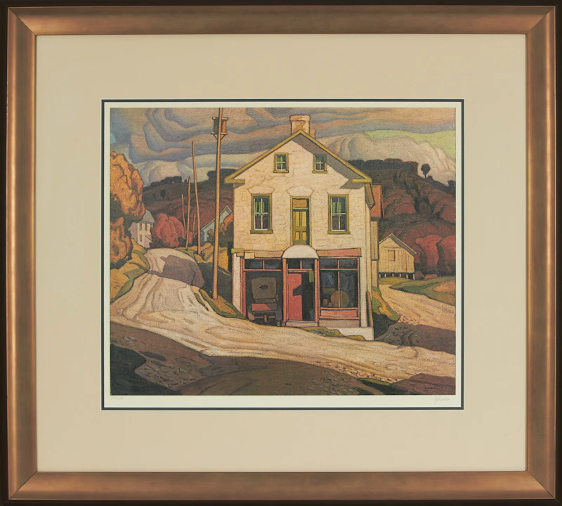Alfred Joseph Casson, Ontario Landscapes, two silkscreens - view 4