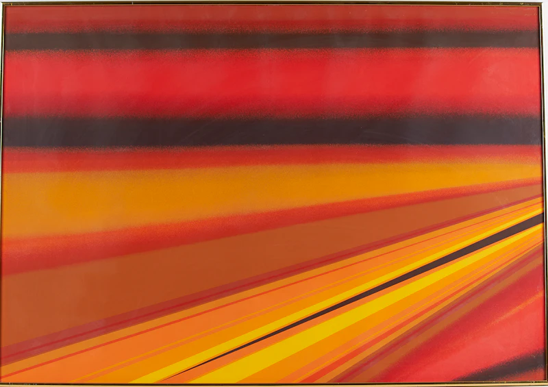 Rita Letendre, Mishlak, colour silkscreen, 1977 - view 2