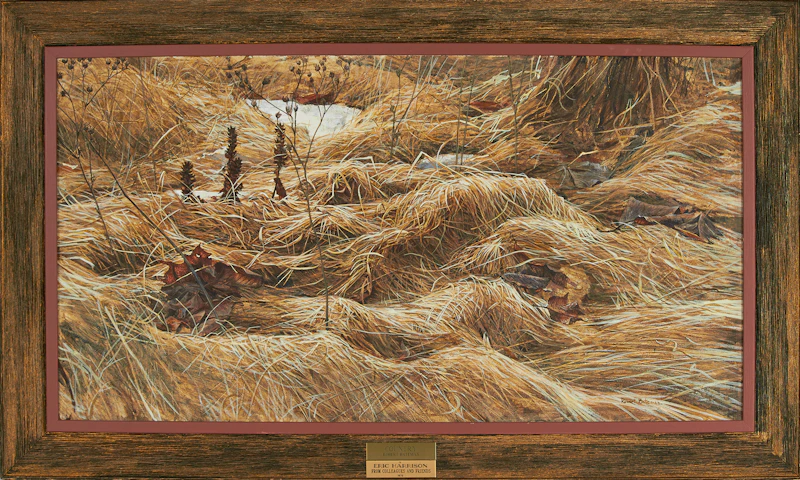 Robert Bateman, Spring Landscape (Mouse Country), egg tempera on board - view 2