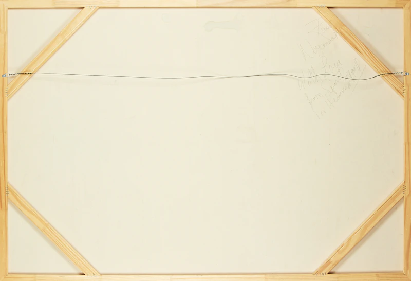 Russell Noganosh, Spirit in Heaven, acrylic on canvas, 2004 - view 2