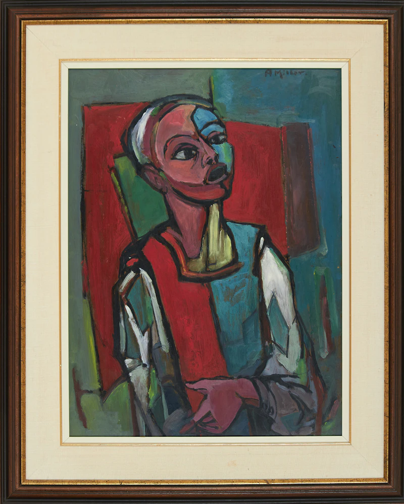 Alexander Samuel Millar, Waif, oil on board - view 2