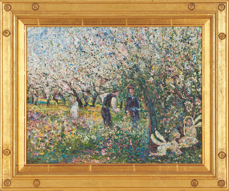 David Drum, Apple Blossom Sprites; Aurora’s First Night, oils on board, 1999/2000 - view 2