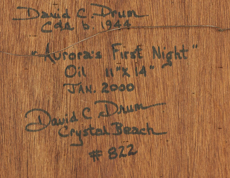 David Drum, Apple Blossom Sprites; Aurora’s First Night, oils on board, 1999/2000 - view 6