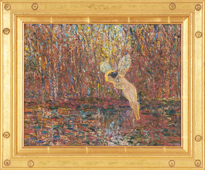 David Drum, Autumn; Midsummer Day Dream, oils on board, 1999 - view 2