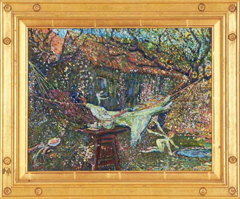 David Drum, Autumn; Midsummer Day Dream, oils on board, 1999 - view 5