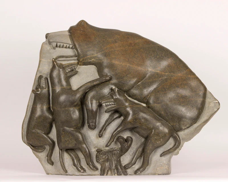 Del Warner, Untitled, stone carving - view 2