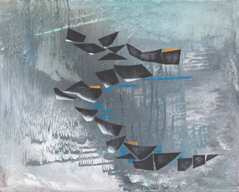 Reflections Against Grey by Bobs Cogill Haworth