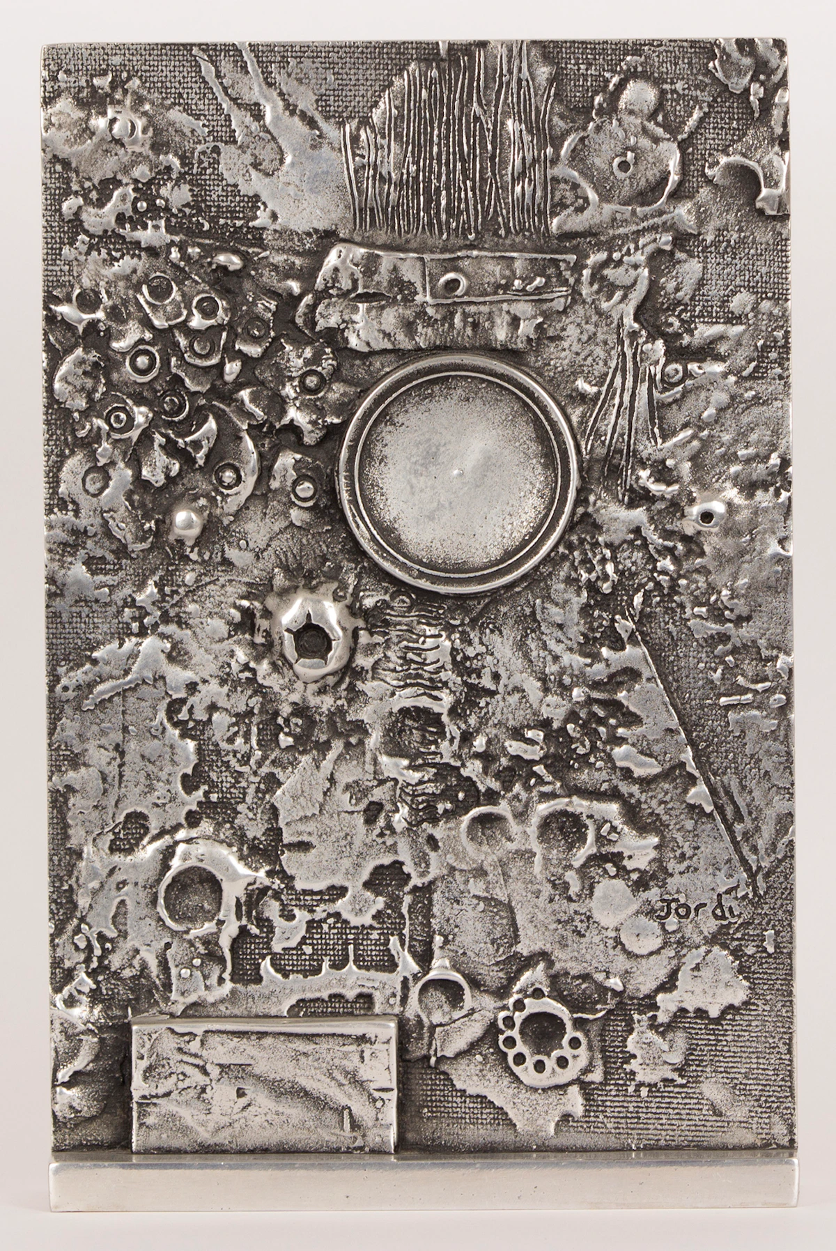 Jordi Bonet, Untitled, aluminum sculpture