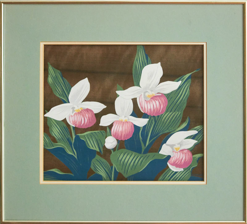 Alfred Joseph Casson, Floral Still Life, silkcreen on veneer - view 2
