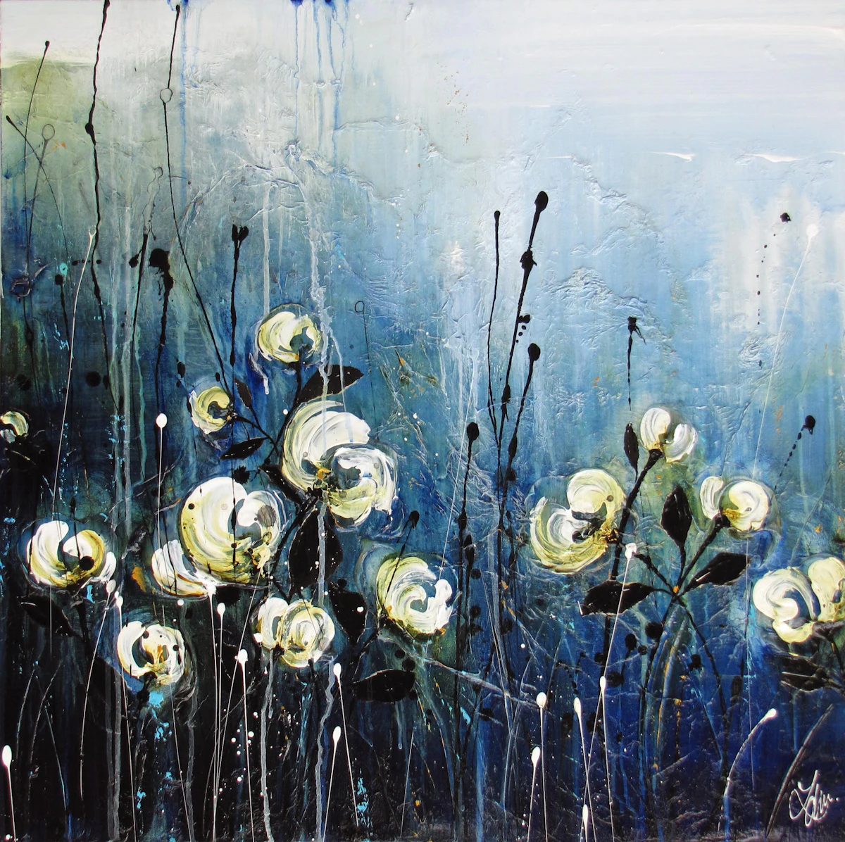 Laura Harris, Quench, acrylic, 2015