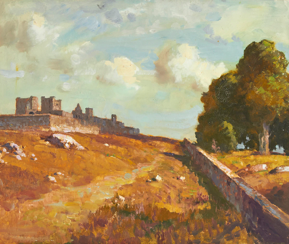 Richard Jack, France, oil on board