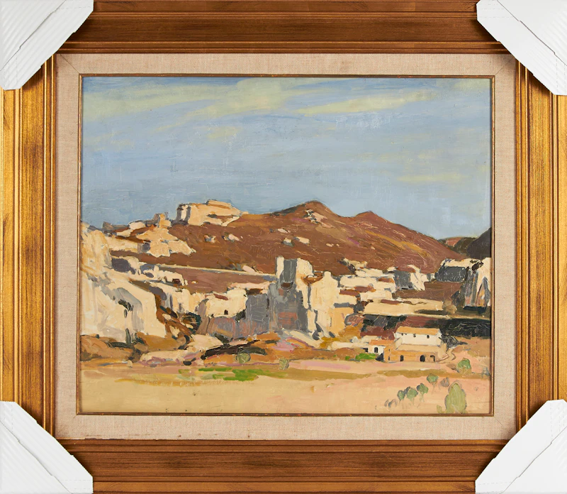 Richard Jack, Les Beaux, France, oil on board - view 2