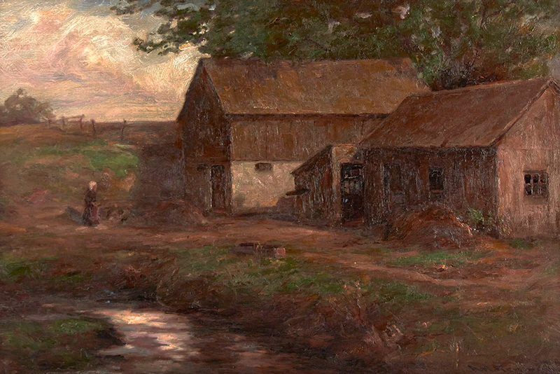 Ontario Farmhouse by Alexander Fleming